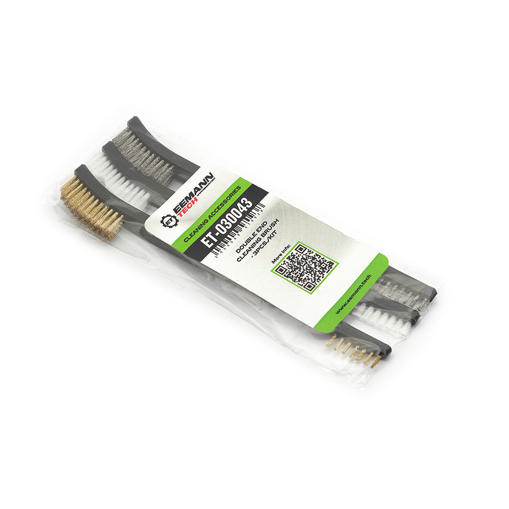 Eemann Tech - Double End Cleaning Brush - 3pcs./Kit
