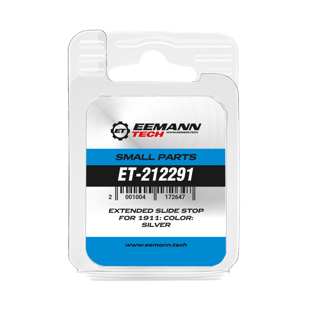 Eemann Tech - Extended Slide Stop for 1911