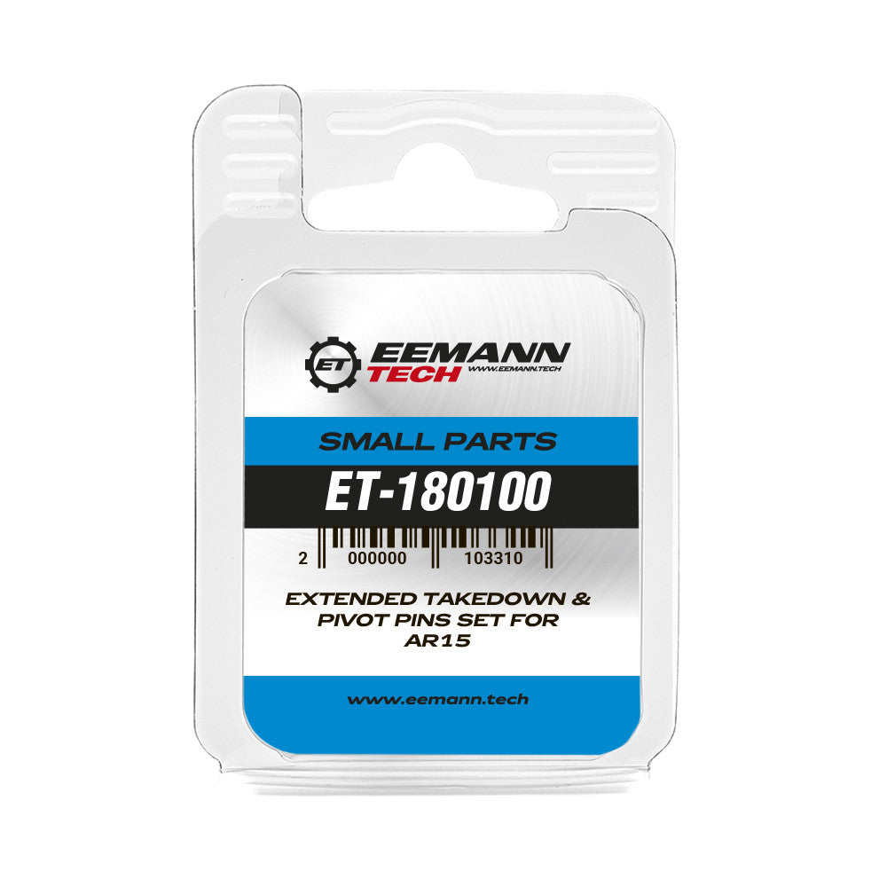 Eemann Tech - Extended Takedown & Pivot Pins Set for AR-15