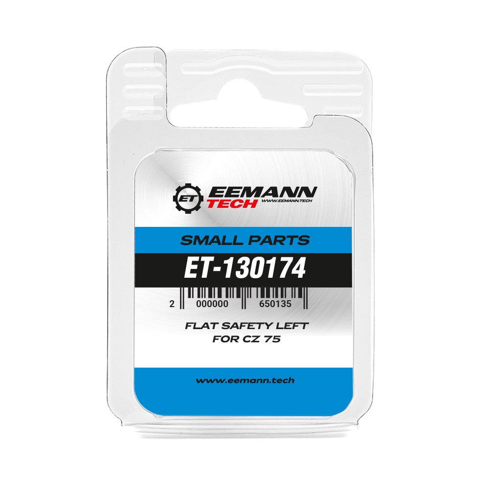 Eemann Tech - Flat Safety Left for CZ 75