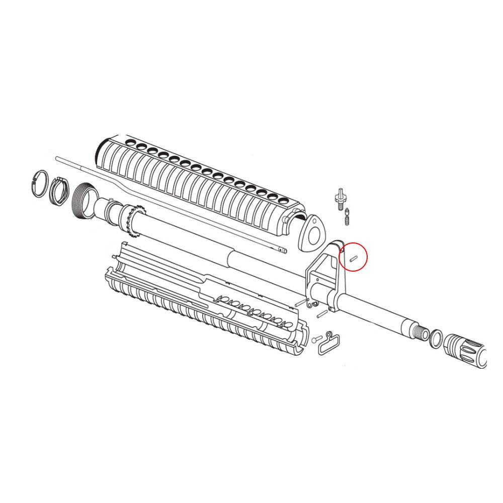 Eemann Tech - Gas Tube Roll Pin for AR-15