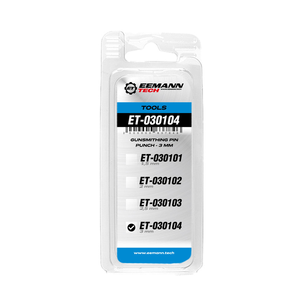 Eemann Tech - Gunsmithing Pin Punch - 3mm