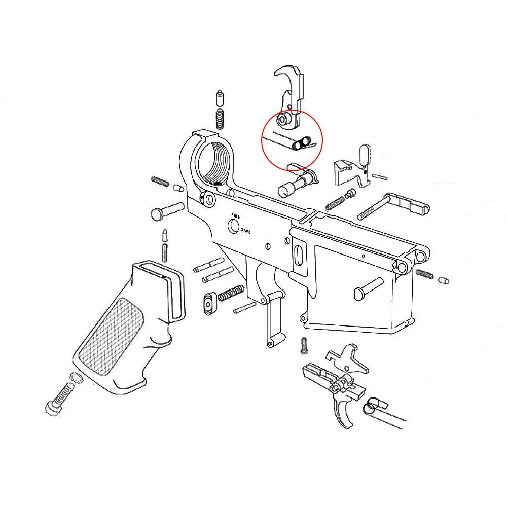 Eemann Tech - Hammer Spring for AR-15