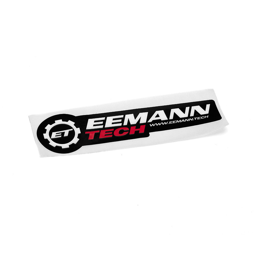 Eemann Tech - Logo 3D Sticker - Black