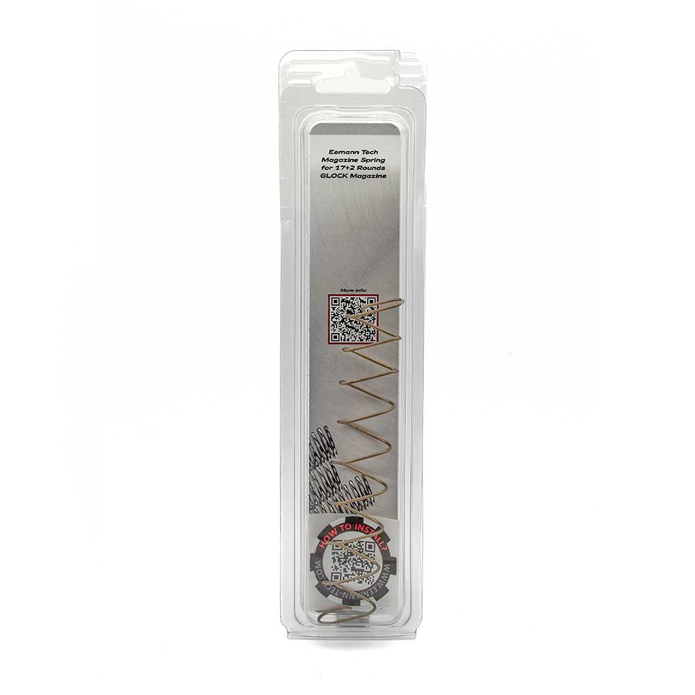 Eemann Tech - Magazine Spring for 17+2 Rounds GLOCK Magazine