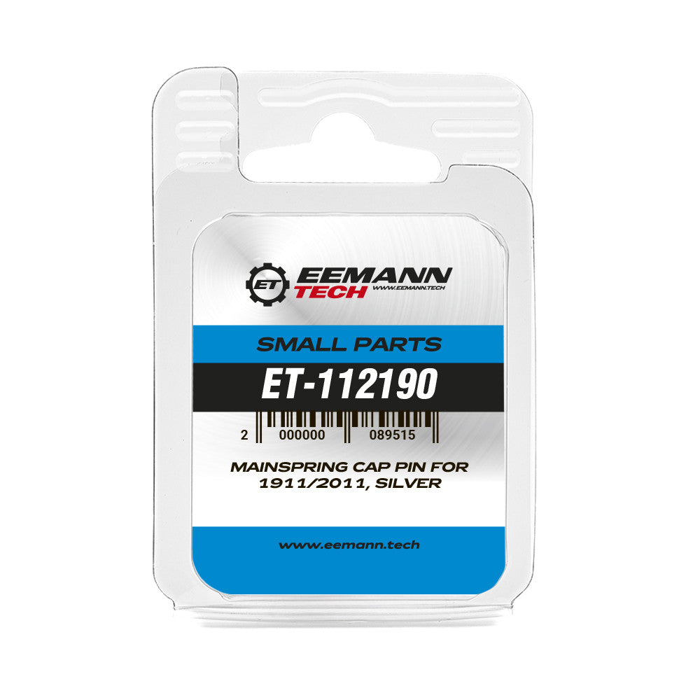 Eemann Tech - Mainspring Cap Pin for 1911/2011, Silver