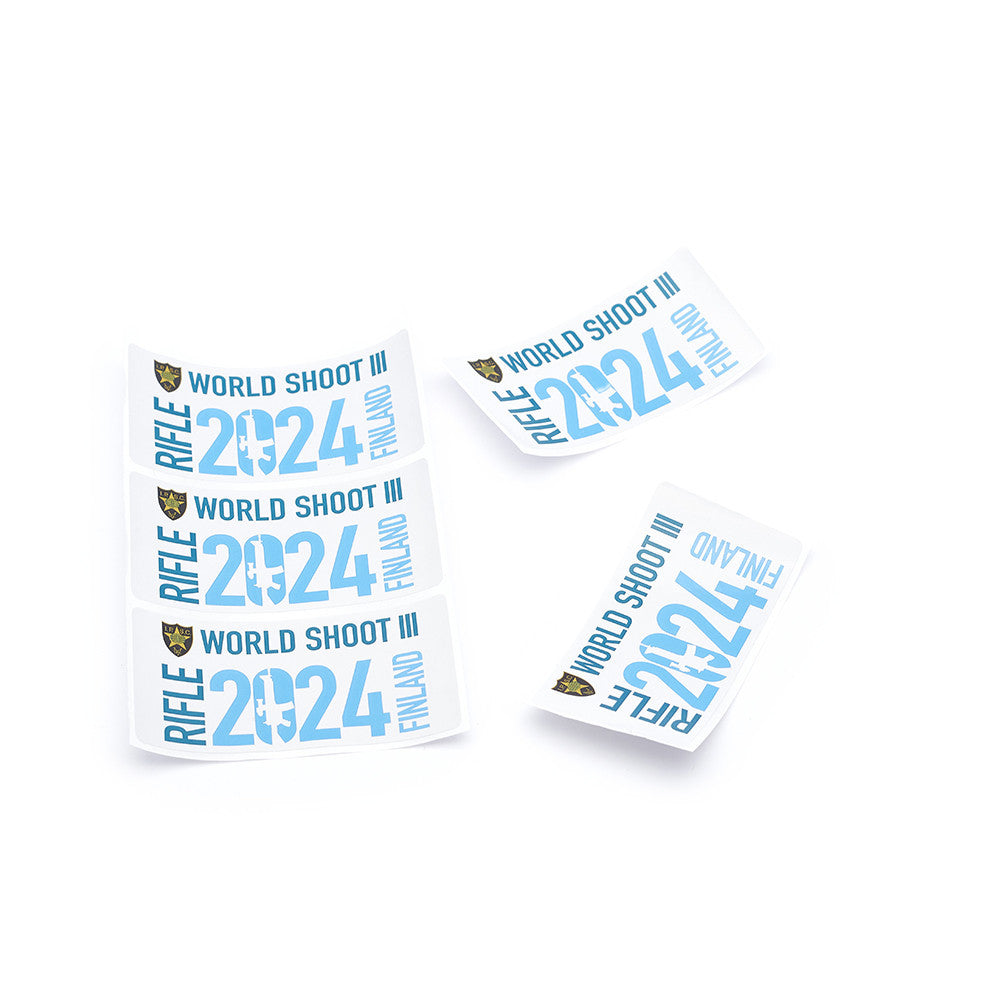 Eemann Tech - Rifle WorldShoot 2024 Sticker 70x35mm