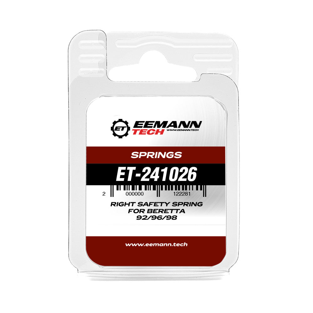 Eemann Tech - Right Safety Spring for Beretta 92/96/98