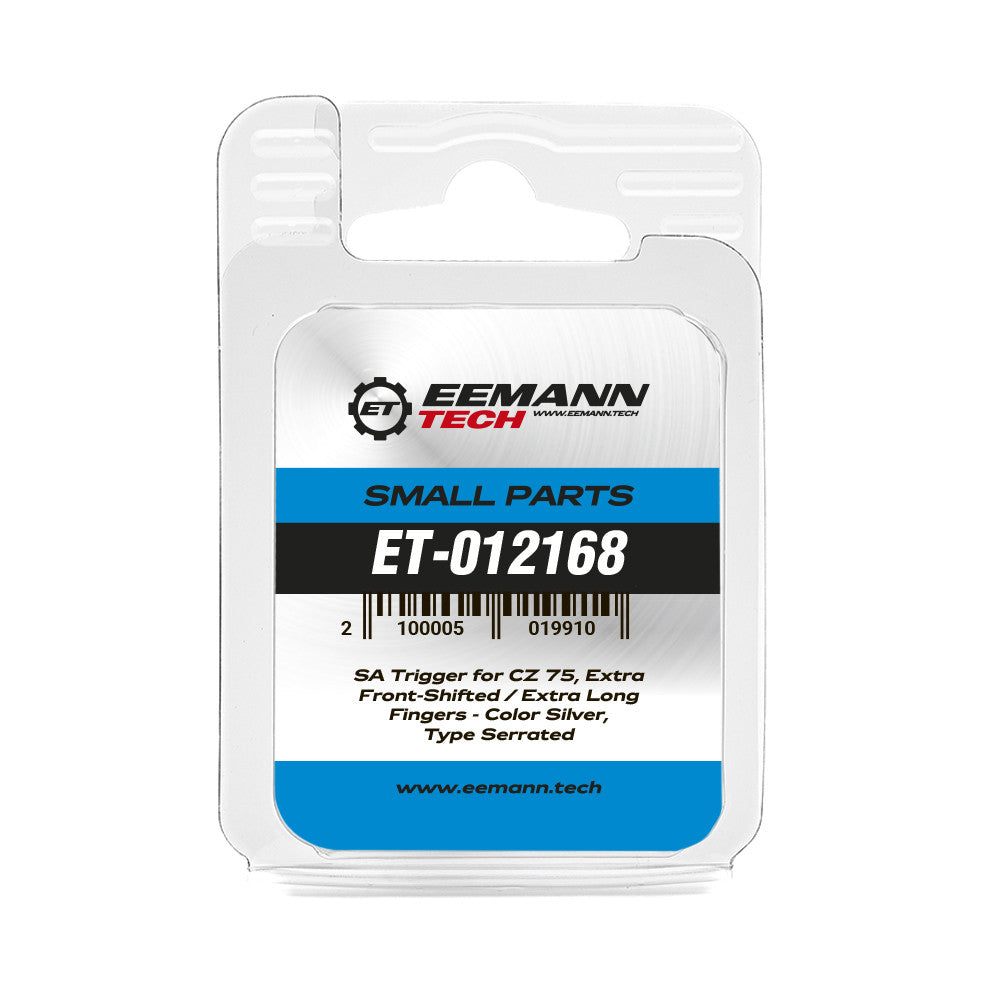 Eemann Tech - SA Trigger for CZ 75, Extra Front-Shifted / Extra Long Fingers