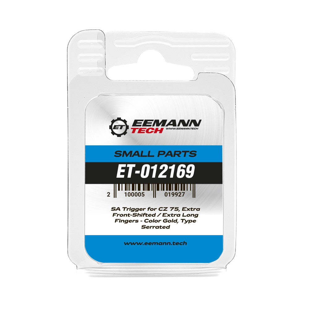 Eemann Tech - SA Trigger for CZ 75, Extra Front-Shifted / Extra Long Fingers
