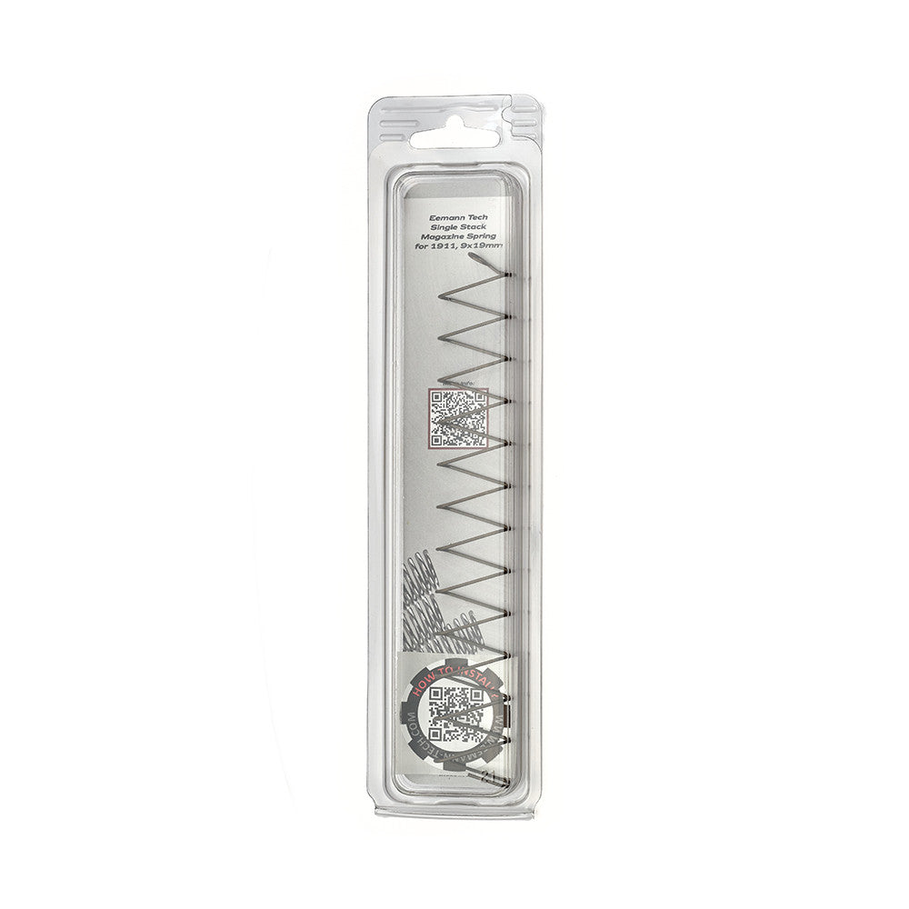 Eemann Tech - Single Stack Magazine Spring for 1911, 9x19mm