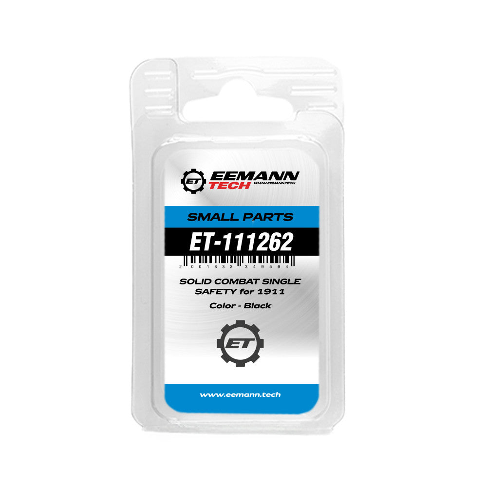 Eemann Tech - Solid Combat Single Safety for 1911