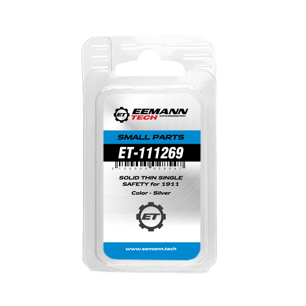 Eemann Tech - Solid Thin Single Safety for 1911