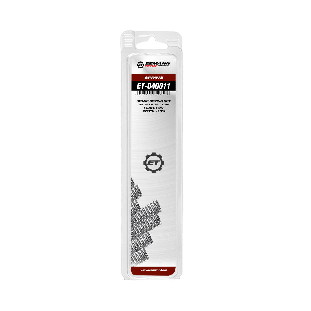 Eemann Tech - Spare Spring Set for Self Setting Plate for Pistol -10%