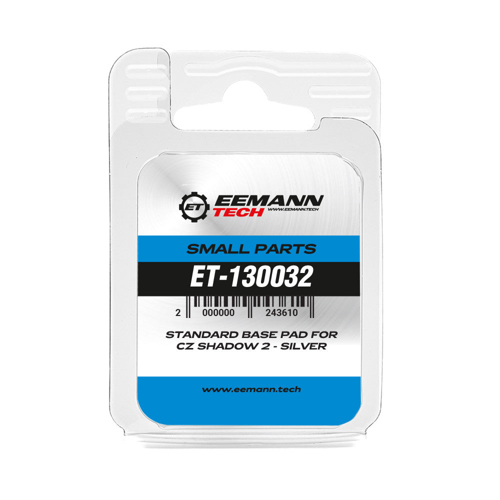 Eemann Tech - Standard Base Pad for CZ Shadow 2 - Silver