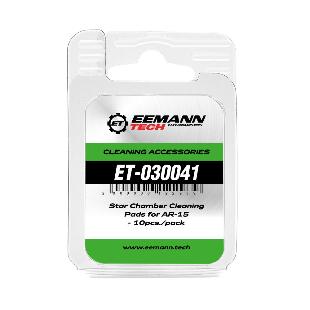 Eemann Tech - Star Chamber Cleaning Pads for AR-15 - 10pcs./pack