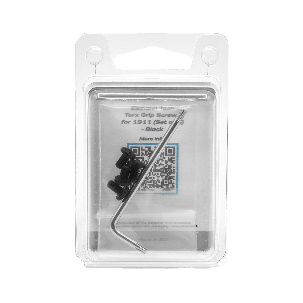 Eemann Tech - Torx Grip Screws for 1911 (Set of 4) - Black
