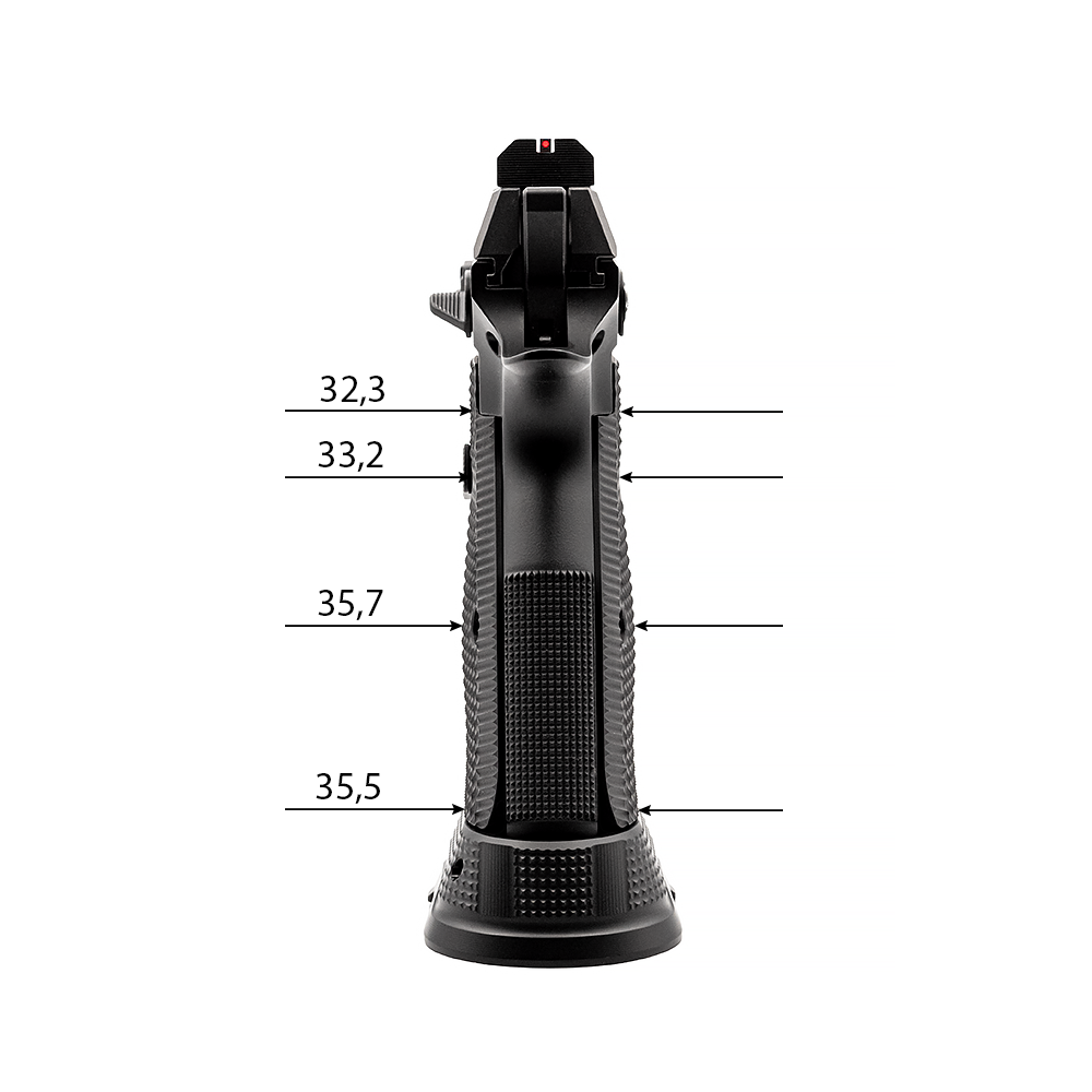 Eemann Tech - Ultimate Aluminium Short Grips for CZ