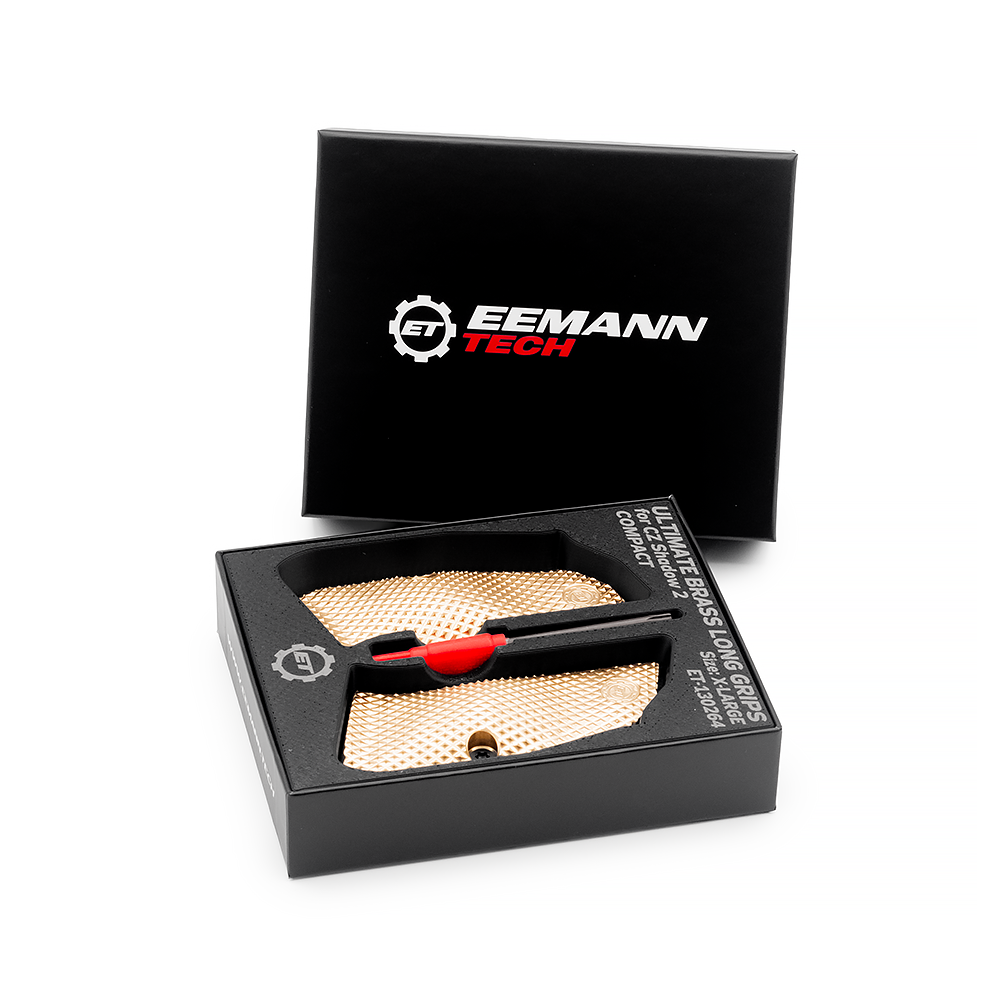 Eemann Tech - Ultimate Brass Grips for CZ Shadow 2 Compact