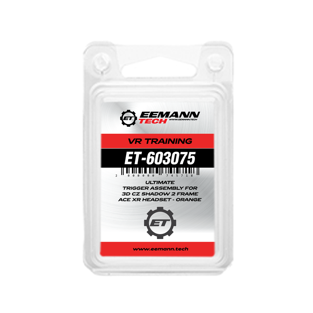 Eemann Tech - Ultimate Trigger ASSEMBLY for 3D CZ Shadow 2 Frame ACE XR Headset - Orange