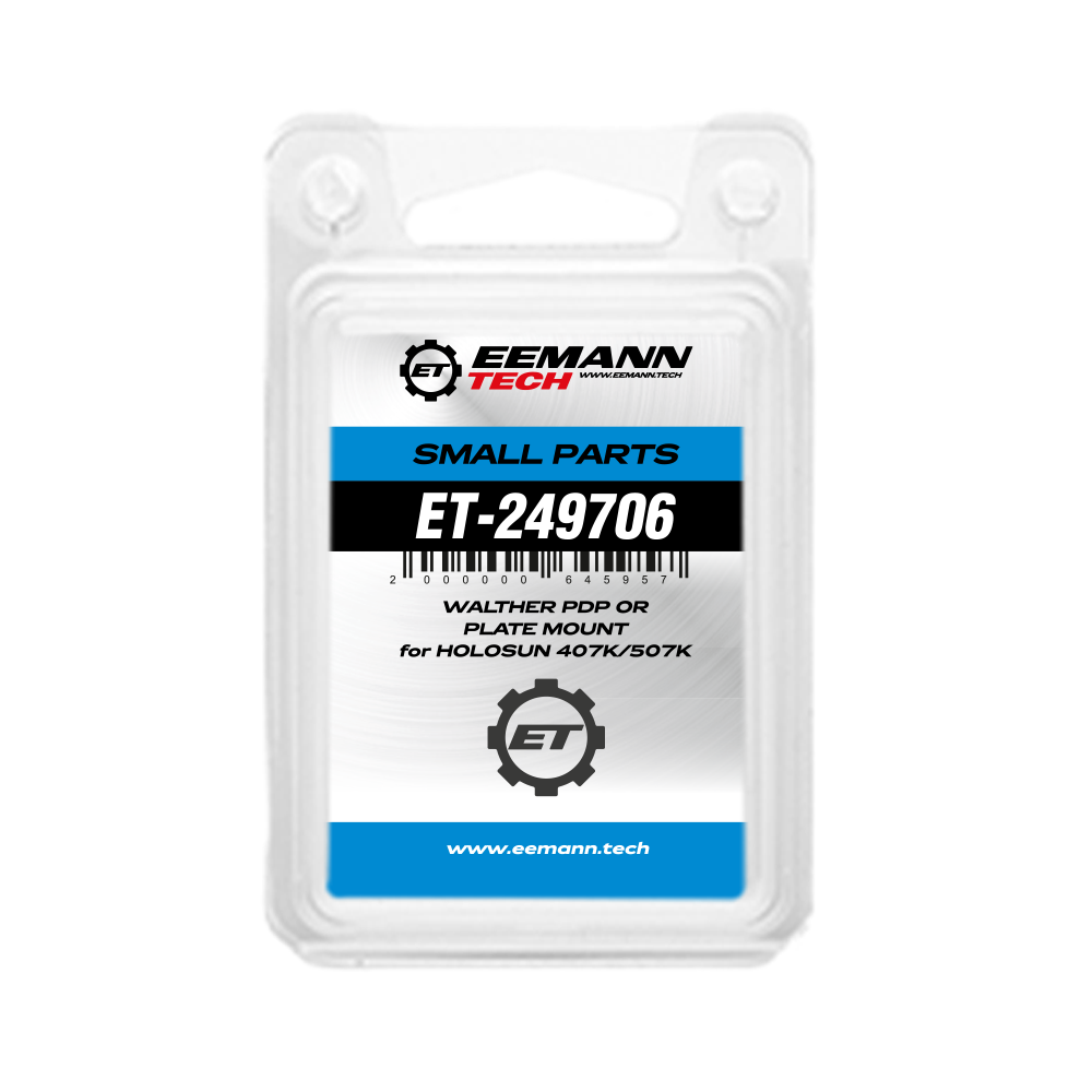 Eemann Tech - WALTHER PDP OR Plate Mount for Holosun 407K/507K