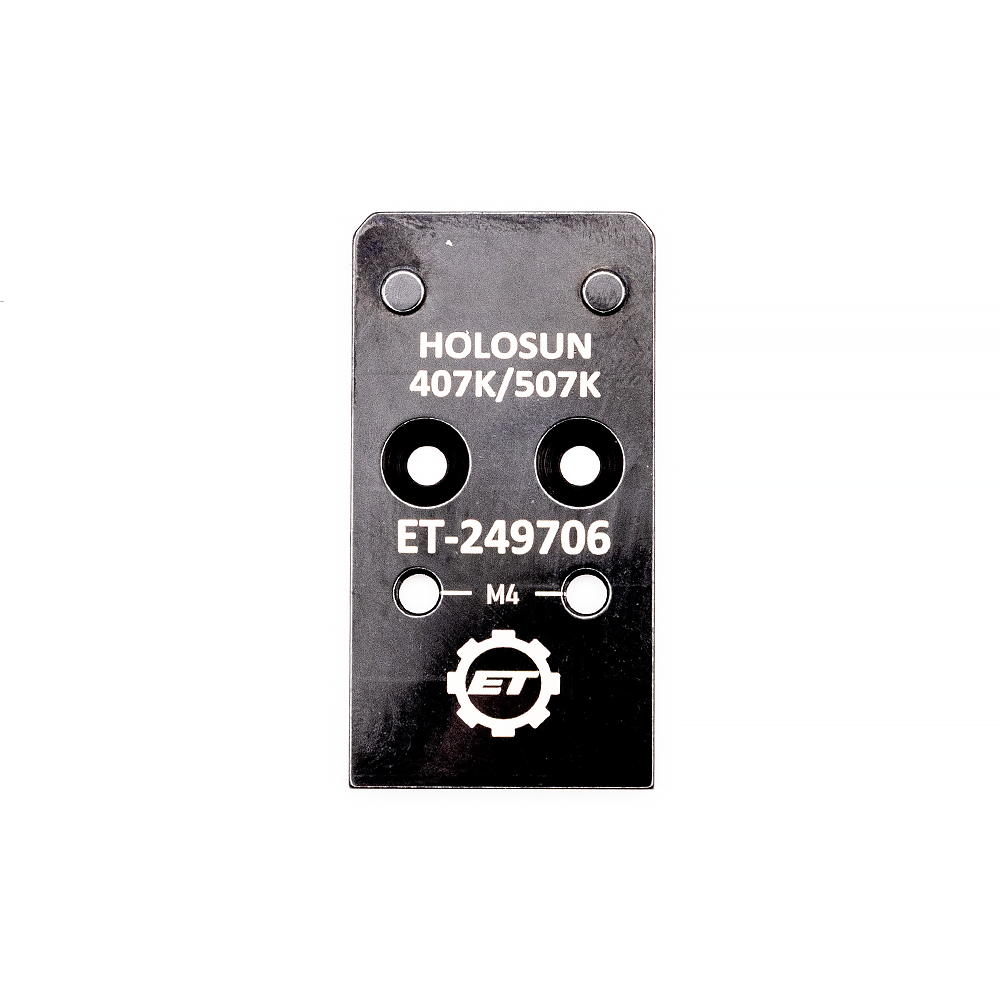 Eemann Tech - WALTHER PDP OR Plate Mount for Holosun 407K/507K