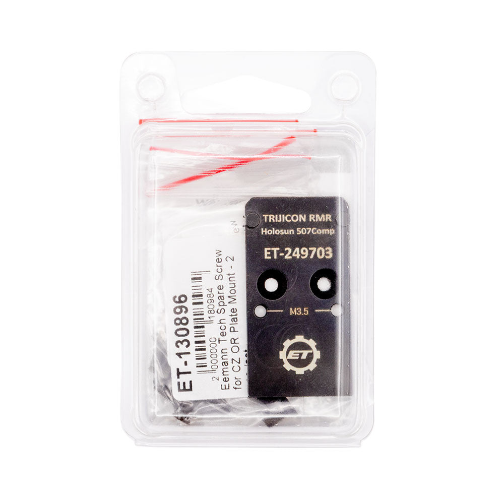 Eemann Tech - WALTHER PDP OR Plate Mount for Trijicon RMR/SRO / Holosun 507COMP