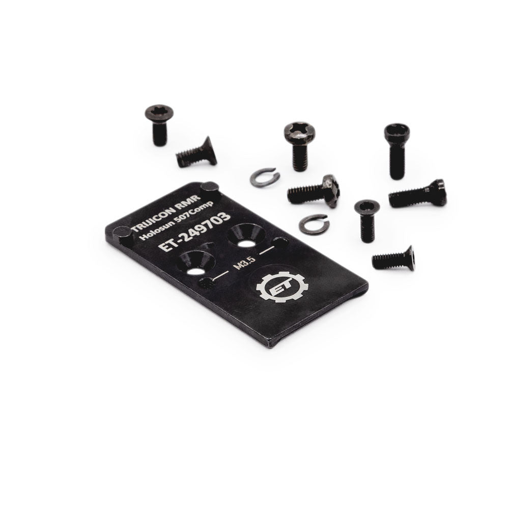 Eemann Tech - WALTHER PDP OR Plate Mount for Trijicon RMR/SRO / Holosun 507COMP