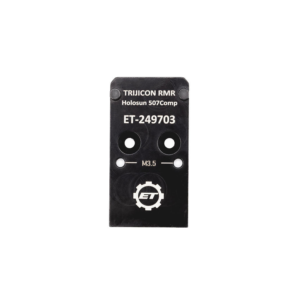 Eemann Tech - WALTHER PDP OR Plate Mount for Trijicon RMR/SRO / Holosun 507COMP
