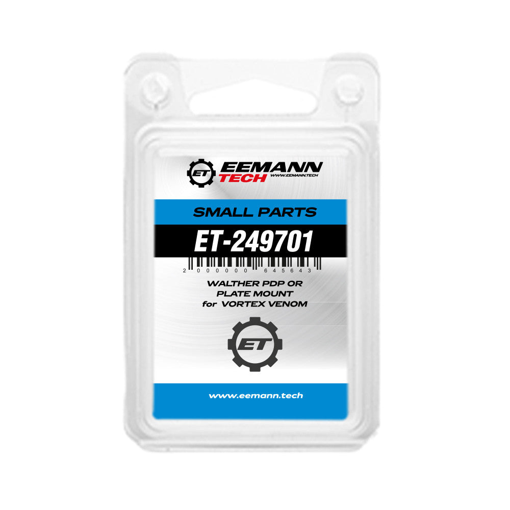 Eemann Tech - WALTHER PDP OR Plate Mount for Vortex Venom