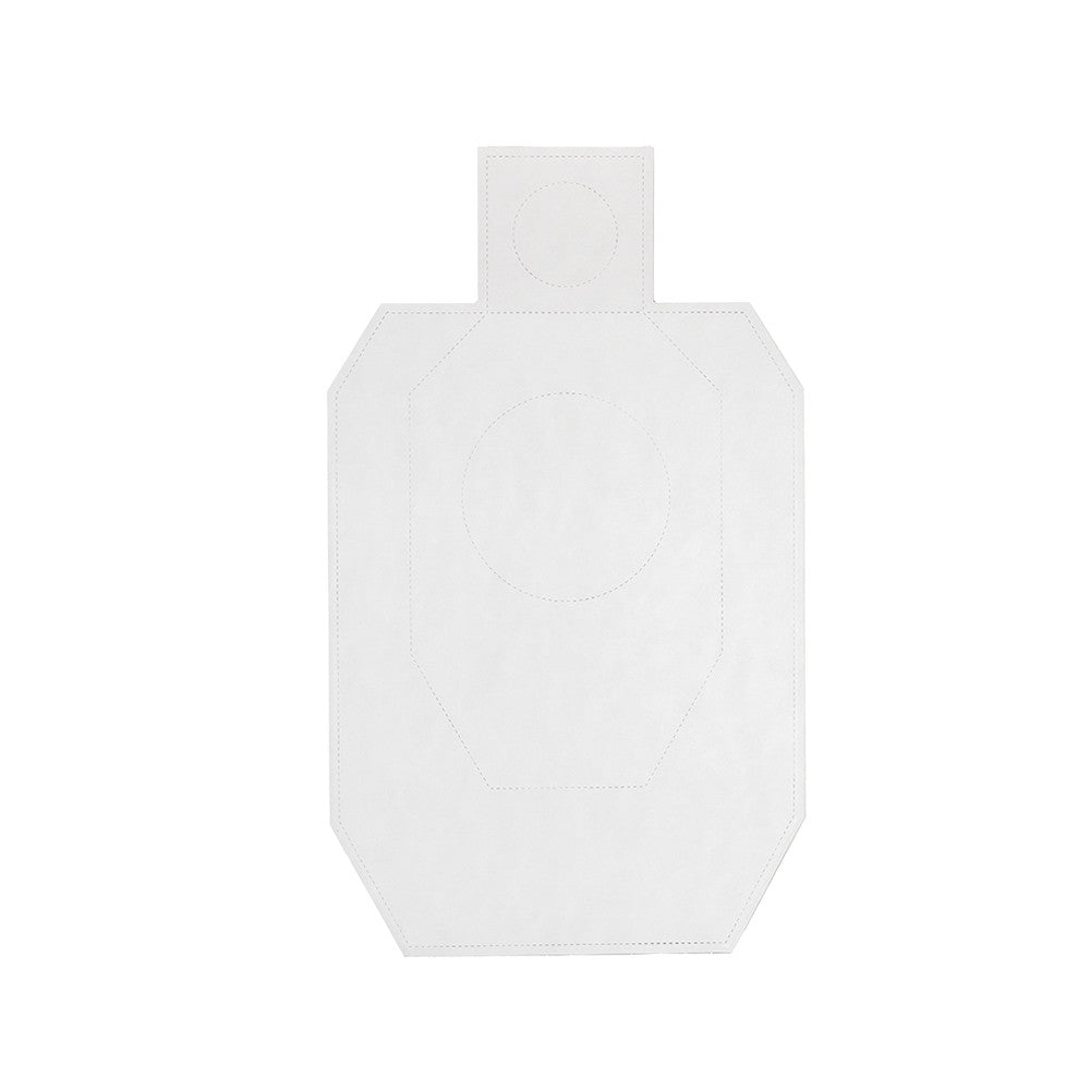 Eemann Tech - Waterproof IDPA Target TAN/WHITE - 50 pcs./Pack