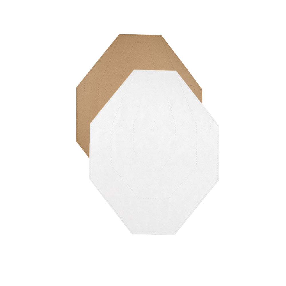 Eemann Tech - Waterproof IPSC Target TAN/WHITE - 50 pcs./Pack
