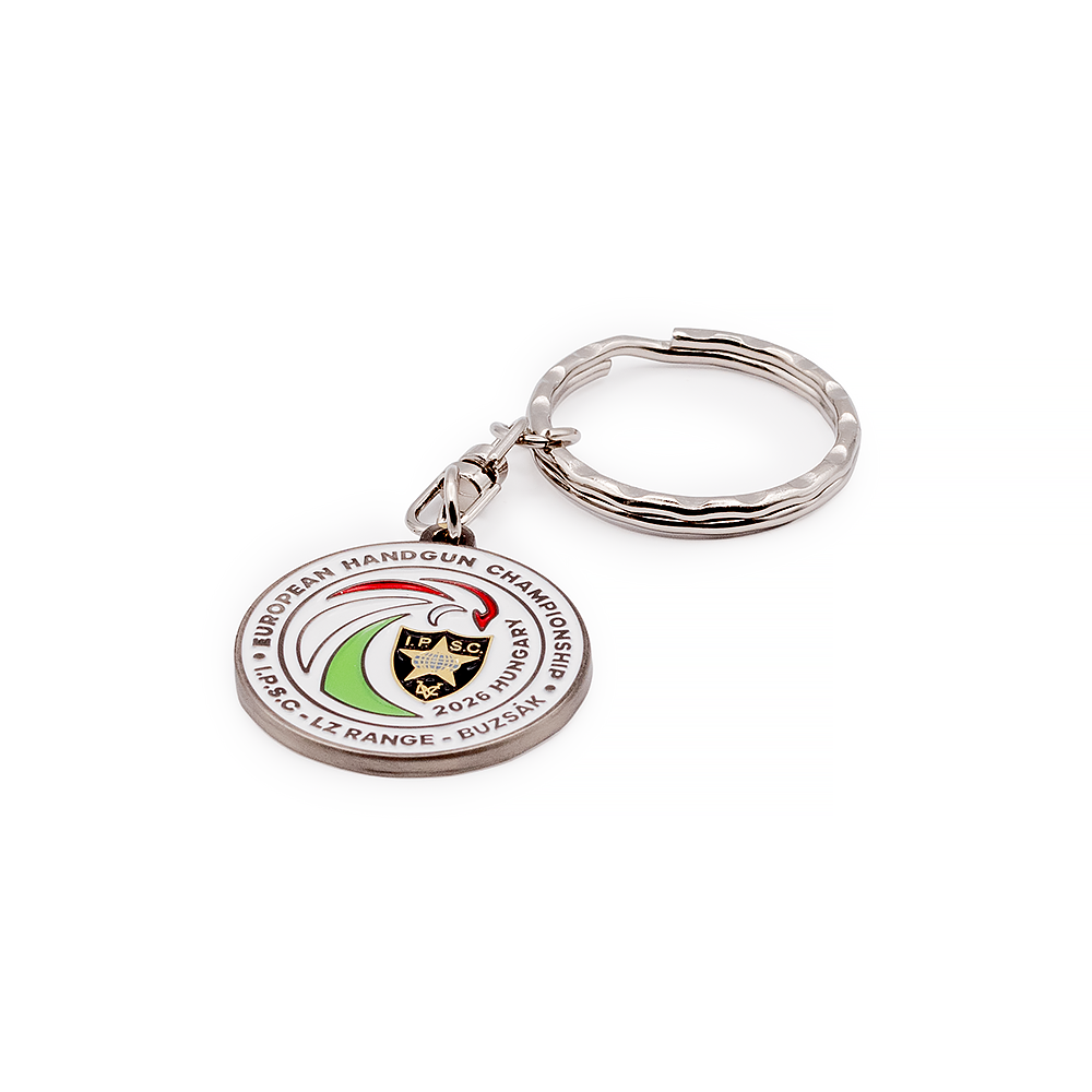 Eemann Tech - EHC2026 IPSC Handgun European Championship 2026 Official Keychain