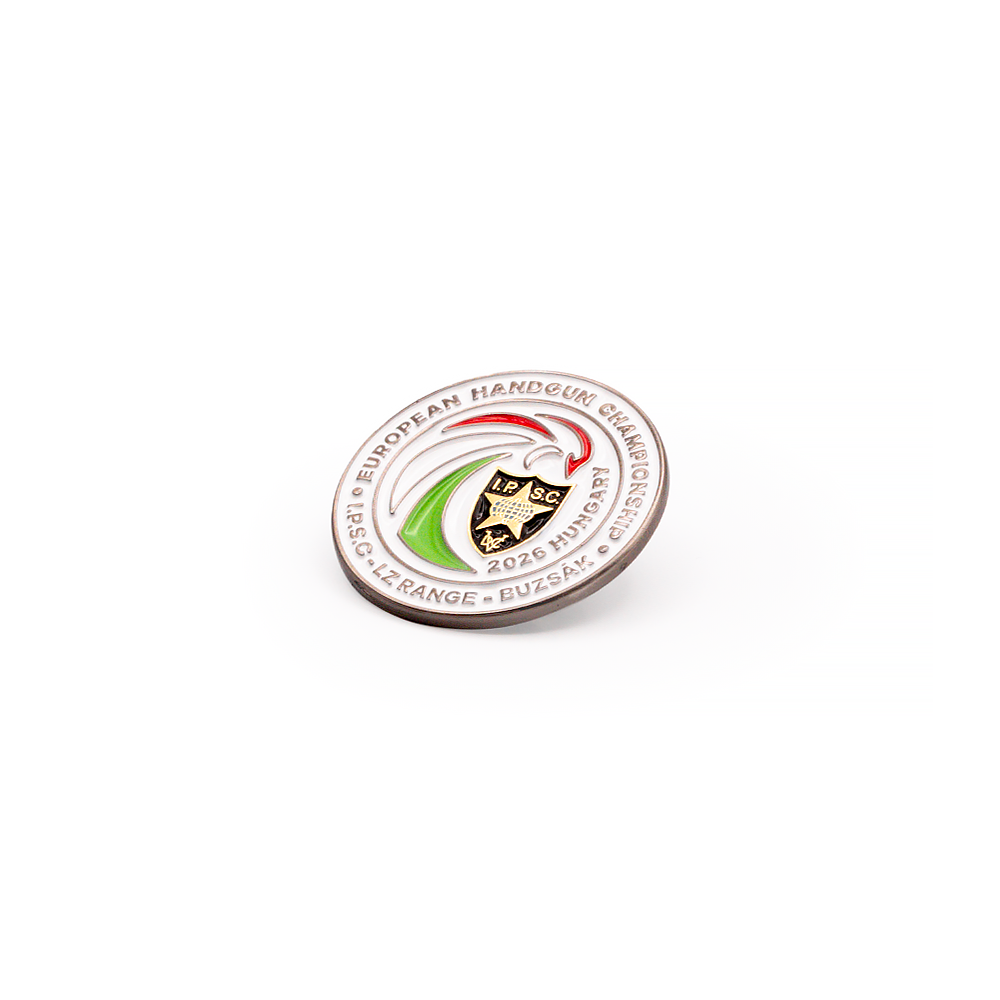Eemann Tech - EHC2026 IPSC Handgun European Championship 2026 Official Lapel Pin