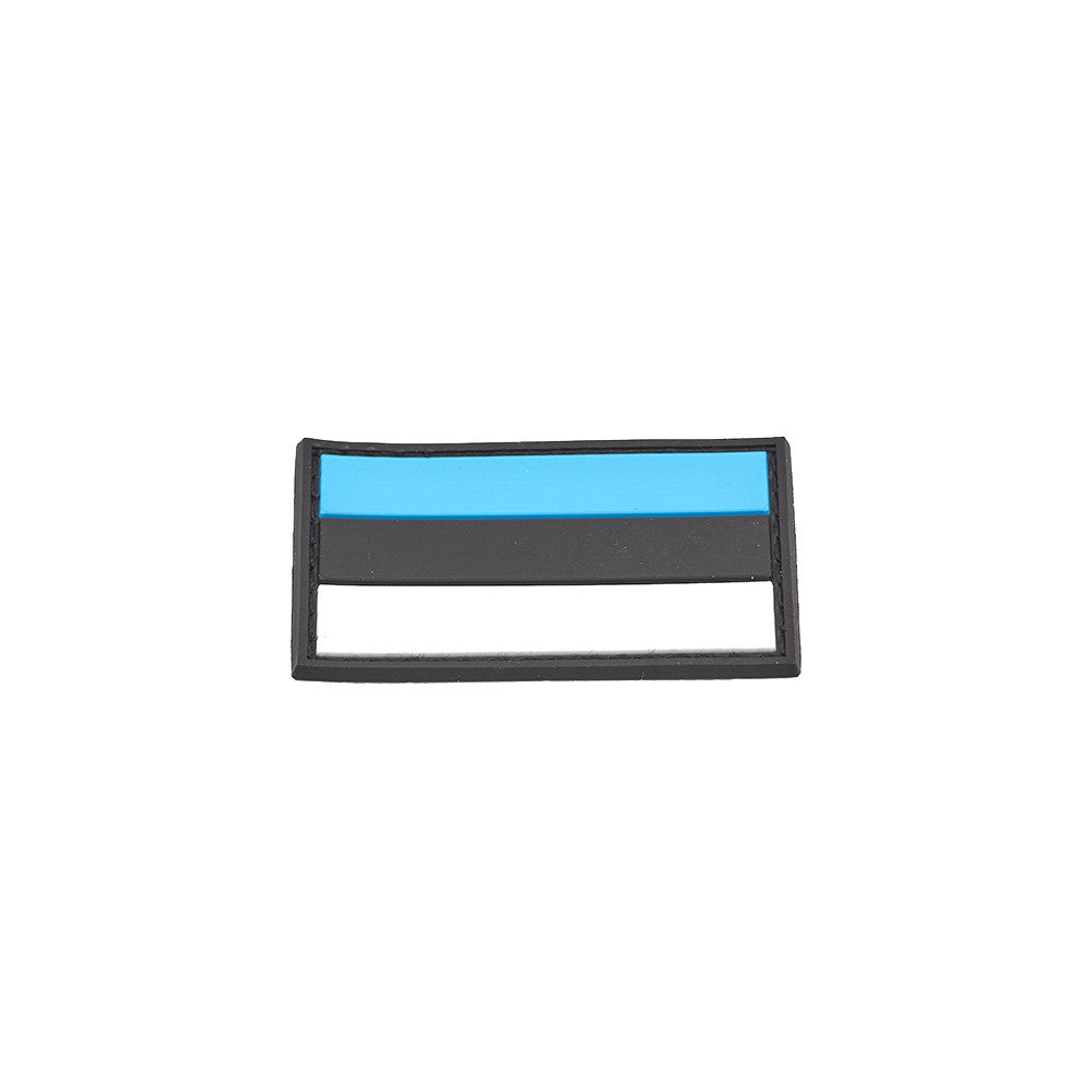 Eemann Tech - Estonian Flag PVC Patch 3x5cm with Hook and Loop Fastener