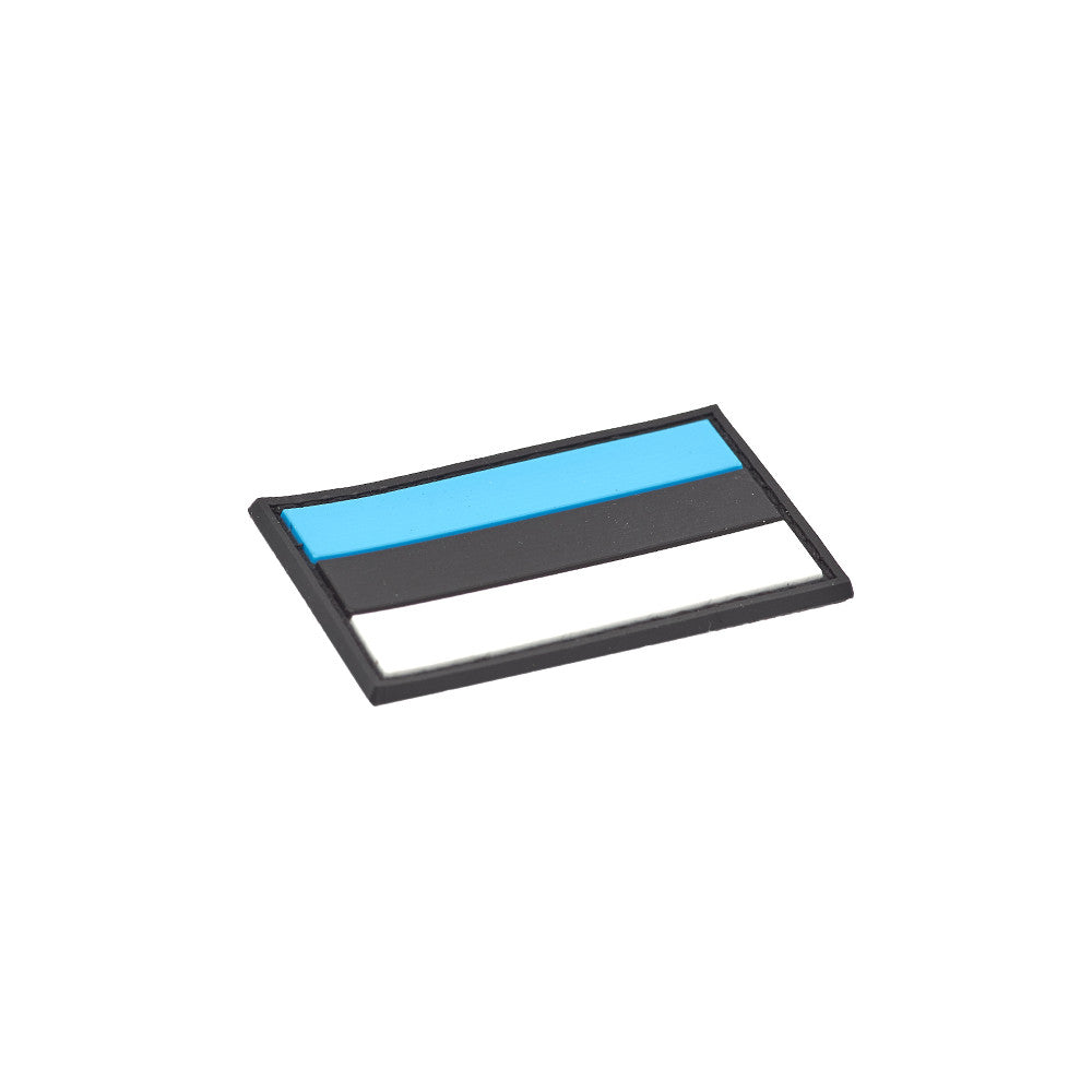 Eemann Tech - Estonian Flag PVC Patch 3x5cm with Hook and Loop Fastener