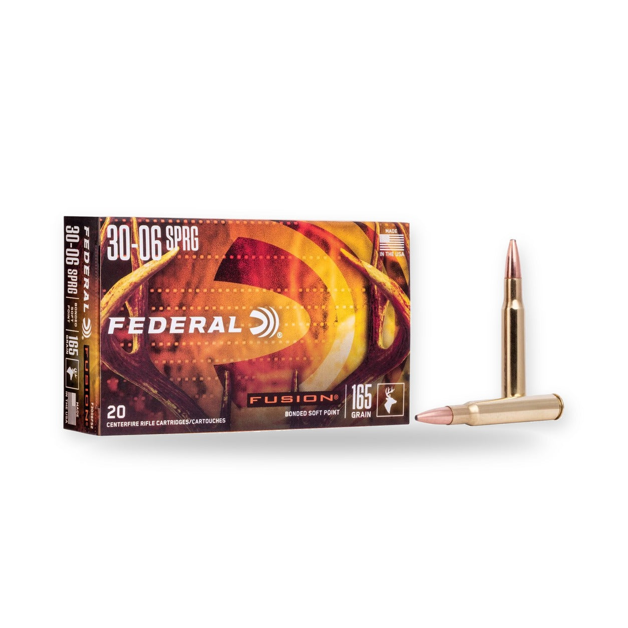 Federal - 30-06 Springfield - Fusion - 165 gr - 20/Box