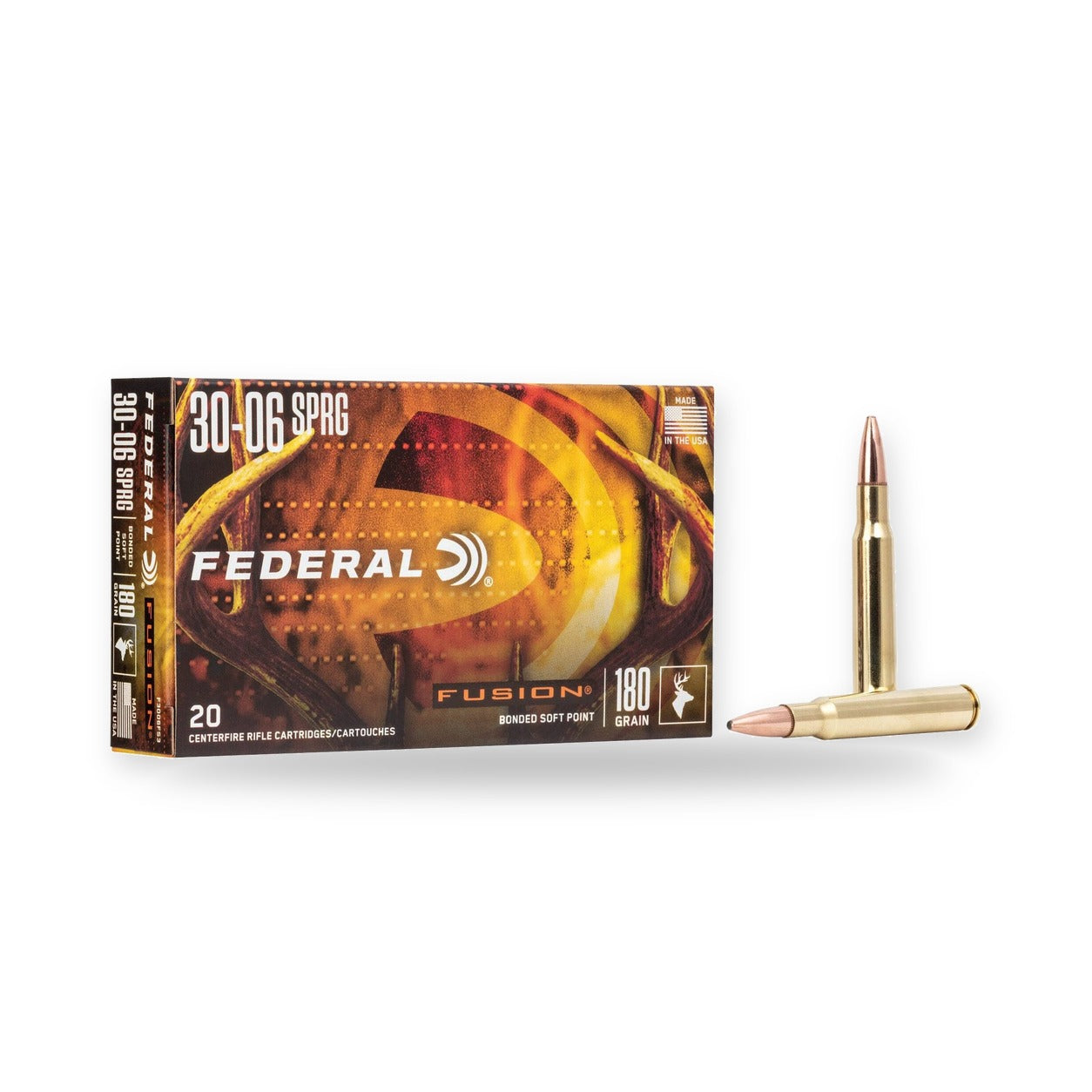 Federal - 30-06 Springfield - Fusion - 180 gr - 20/Box