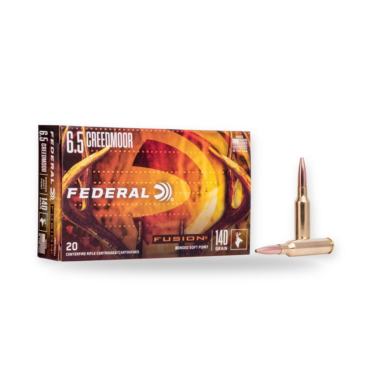 Federal - 6.5 Creedmoor - Fusion - 140 gr - 20/Box