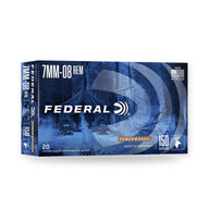Federal - 7mm-08 Rem - Power-Shok - 150 gr - Jacketed SP - 20/Box