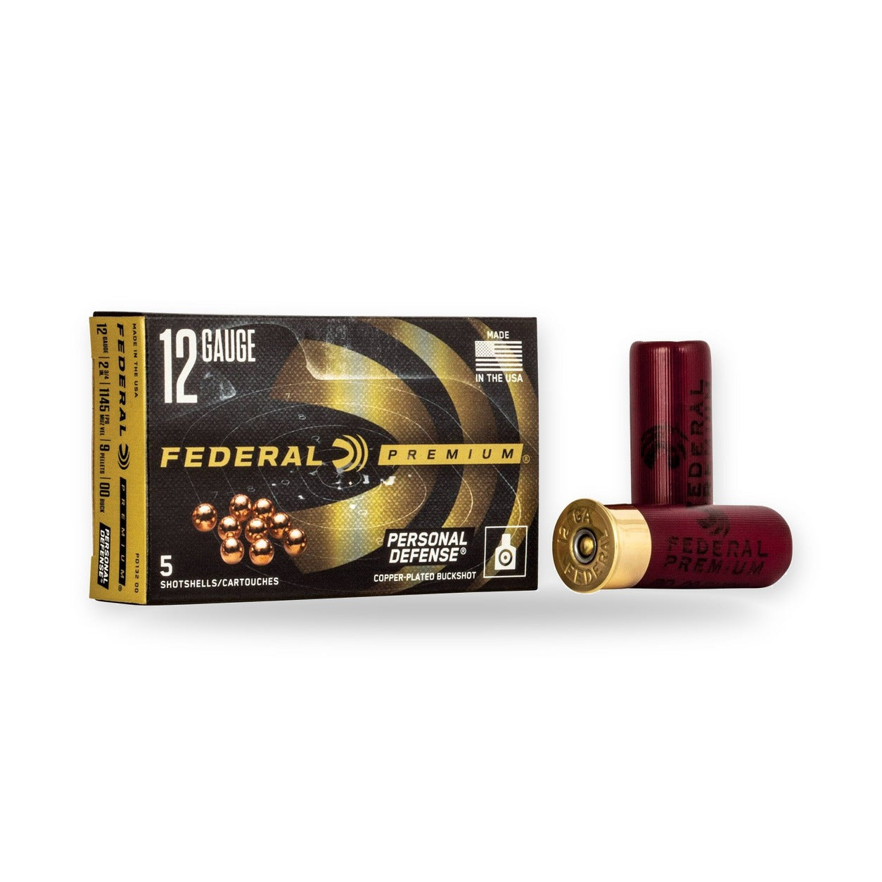 Federal - 12/70 - Premium Personal Defense - 9 Pellets - 5/Box