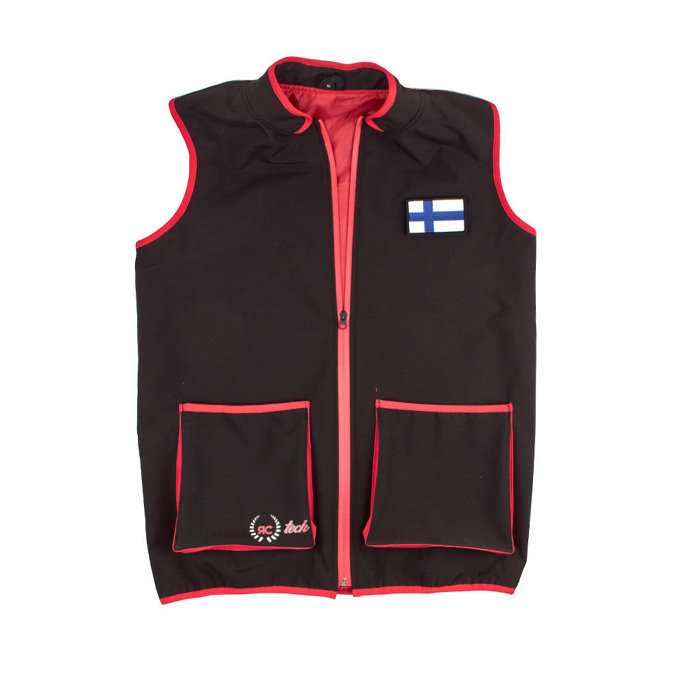 Eemann Tech - Finland Flag Embroidery Patch with Fastener Hook and Loop