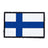 Eemann Tech - Finland Flag PVC Patch with Hook and Loop Fastener