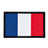 Eemann Tech - France Flag Embroidery Patch with Fastener Hook and Loop