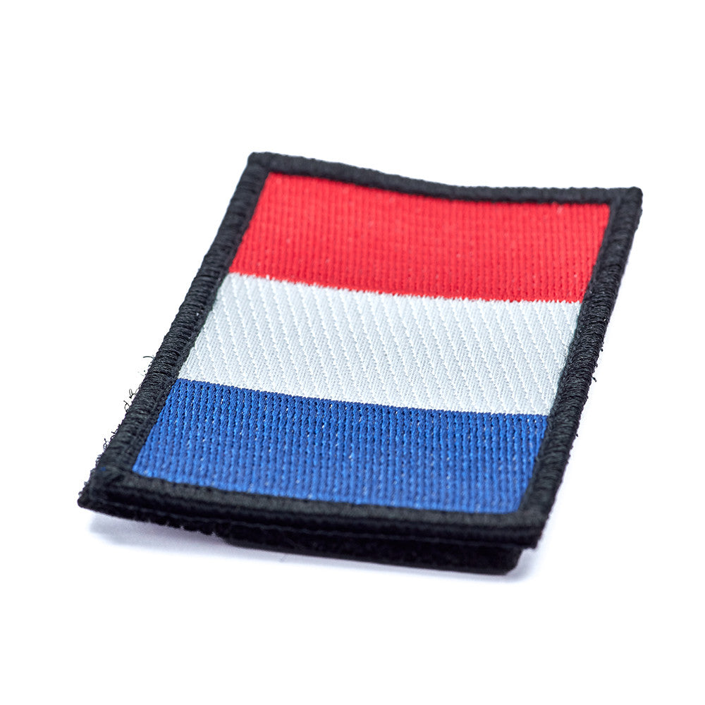 Eemann Tech - France Flag Embroidery Patch with Fastener Hook and Loop