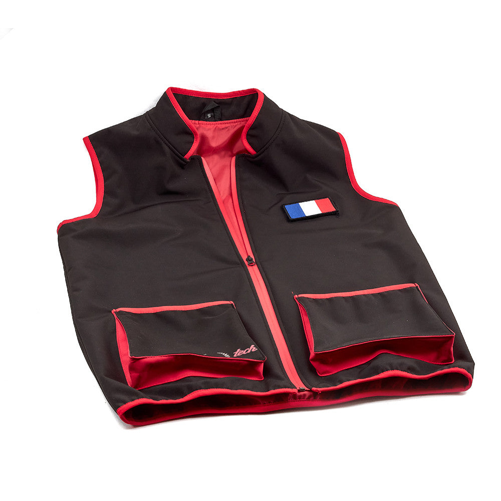 Eemann Tech - France Flag Embroidery Patch with Fastener Hook and Loop