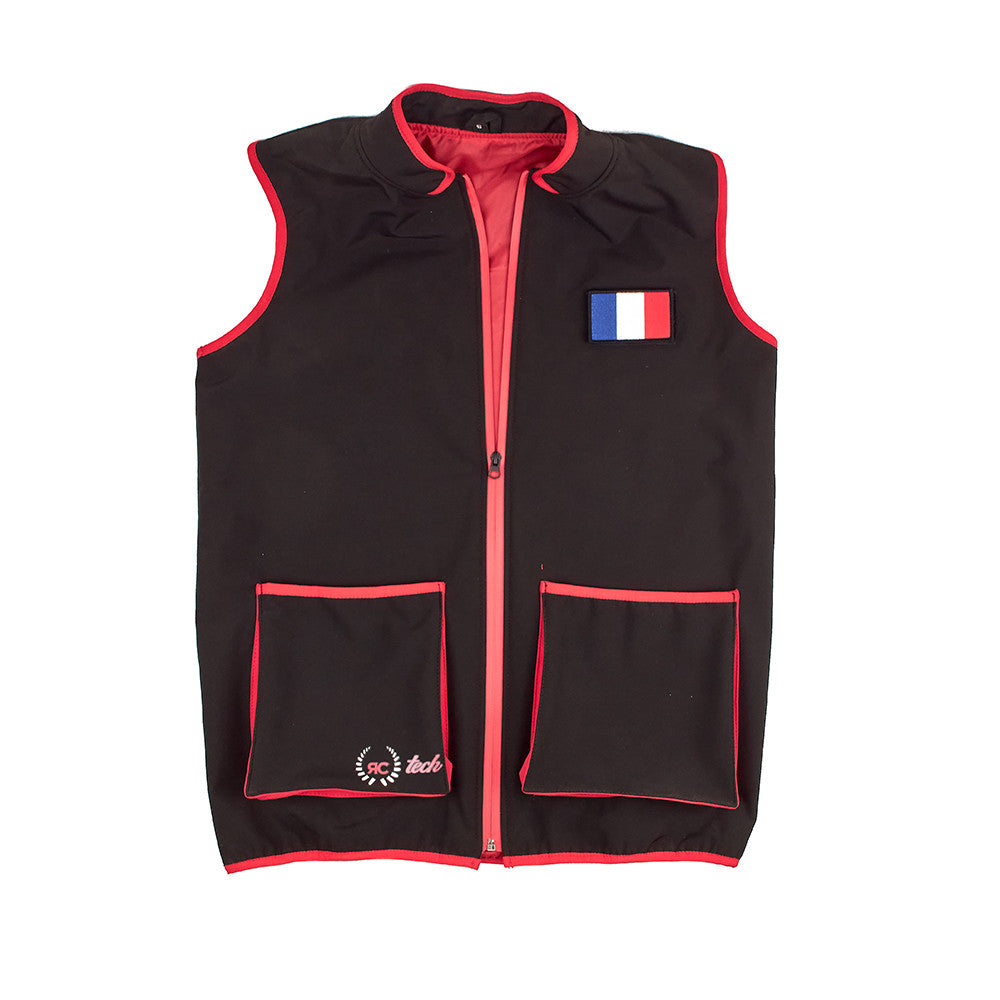 Eemann Tech - France Flag Embroidery Patch with Fastener Hook and Loop