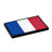 Eemann Tech - France Flag PVC Patch with Hook and Loop Fastener