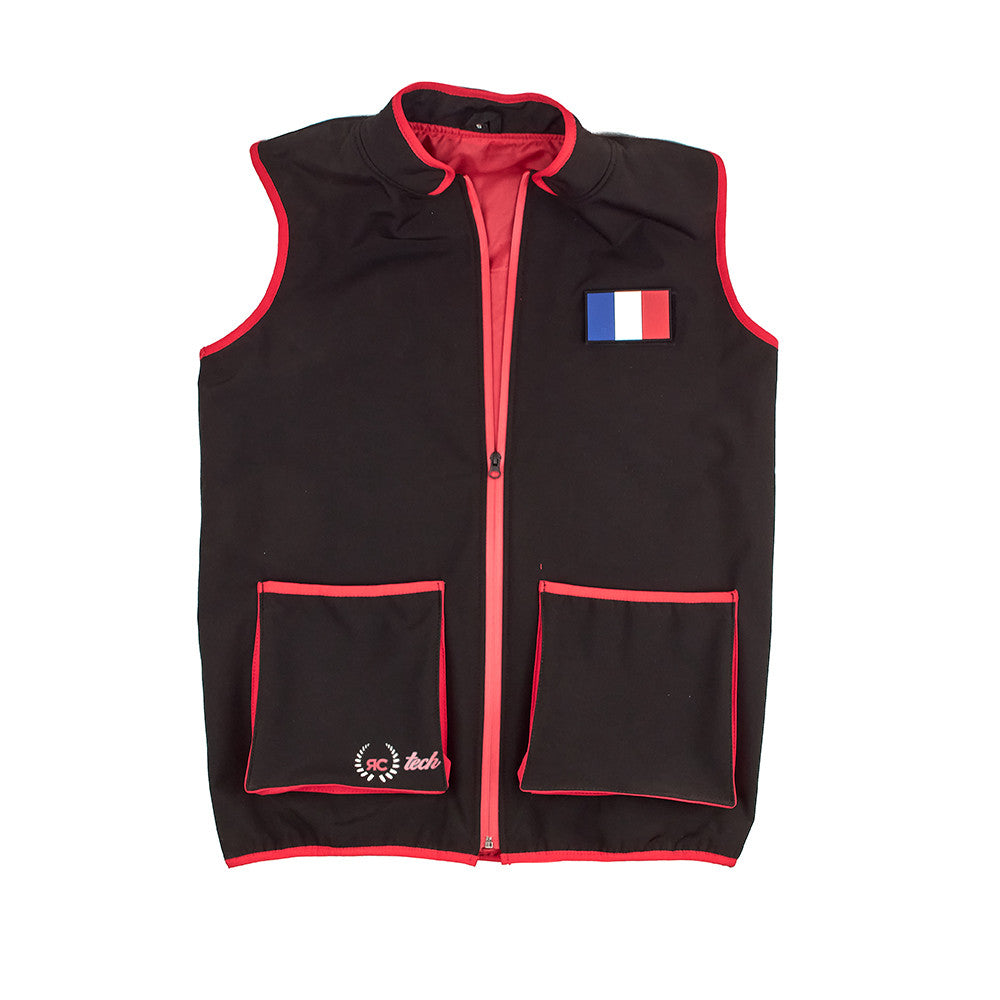 Eemann Tech - France Flag PVC Patch with Hook and Loop Fastener
