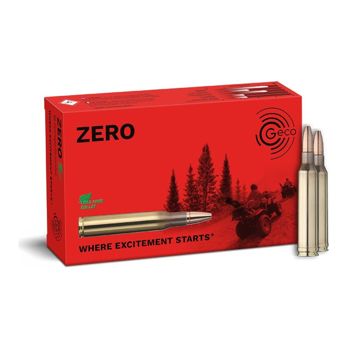 Geco - 7mm Rem Mag - Zero - 8.2g - 20/ask